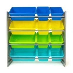 Elements Toy Storage Organizer with 12 Storage Bins - Humble Crew -My Book Perch Sales Store unnamed file 356