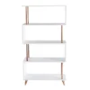 60.5" Bucklon Assymetrical Etagere White/Champagne - Aiden Lane -My Book Perch Sales Store unnamed file 3563
