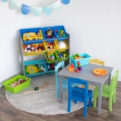 Elements Toy Storage Organizer with 12 Storage Bins - Humble Crew -My Book Perch Sales Store unnamed file 360