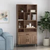 67.25" Gallatin Contemporary Cube Unit Bookcase Walnut - Christopher Knight Home -My Book Perch Sales Store unnamed file 3625