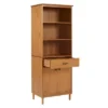 70" Murray High Rise Solid Wood Storage Hutch - Saracina Home Caramel -My Book Perch Sales Store unnamed file 3640