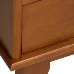 Tierney Solid Hardwood Mid Century Wide Bookcase and Storage Unit - Wyndenhall Teak -My Book Perch Sales Store unnamed file 3658