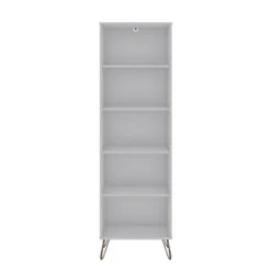 Rockefeller 5 Shelf Bookcase - Manhattan Comfort Brown -My Book Perch Sales Store unnamed file 3703