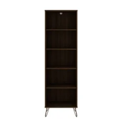 Rockefeller 5 Shelf Bookcase - Manhattan Comfort Brown -My Book Perch Sales Store unnamed file 3705