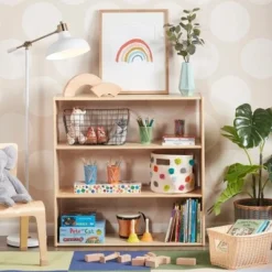 ECR4Kids Birch Streamline 2-Shelf Storage Cabinet without Back -My Book Perch Sales Store unnamed file 3716