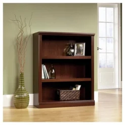 43.78" 3 Shelf Bookshelf Cherry - Sauder