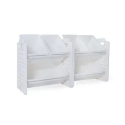 UNiPLAY Toy Organizer With 6 Removable Storage Bins and Block Play Panel, Multi-Size Bin Organizer -My Book Perch Sales Store unnamed file 379