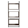 Aldis Wood and Metal 3 Tier Display Shelf Brown/Black - Baxton Studio -My Book Perch Sales Store unnamed file 3790