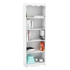 72" Hawthorn Tall Adjustable Bookcase - CorLiving Black -My Book Perch Sales Store unnamed file 3799