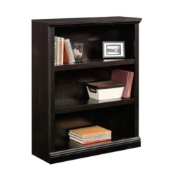 44" 3 Shelf Bookcase - Sauder Oiled Oak Brown