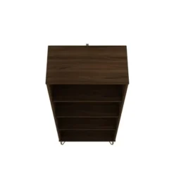 Rockefeller 4 Shelf Bookcase - Manhattan Comfort Black -My Book Perch Sales Store unnamed file 3819