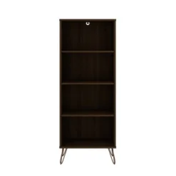 Rockefeller 4 Shelf Bookcase - Manhattan Comfort Black -My Book Perch Sales Store unnamed file 3825