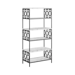 Ella 5 Shelf Bookcase - CosmoLiving by Cosmopolitan Black/white -My Book Perch Sales Store unnamed file 3854