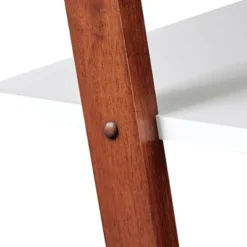 Phyliss White Metal Leaning Ladder Shelves - Inspire Q Espresso -My Book Perch Sales Store unnamed file 3881