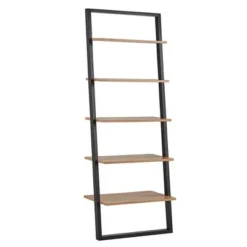 Phyliss White Metal Leaning Ladder Shelves - Inspire Q Espresso -My Book Perch Sales Store unnamed file 3884