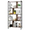 Costway 4-Tier Bookcase Industrial Bookshelf Floor Standing Storage Rack -My Book Perch Sales Store unnamed file 390