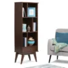 Tierney Solid Hardwood Mid Century Bookcase and Storage Unit - WyndenHall Teak -My Book Perch Sales Store unnamed file 3967