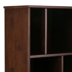 Tierney Solid Hardwood Mid Century Bookcase and Storage Unit - WyndenHall Teak -My Book Perch Sales Store unnamed file 3969
