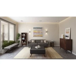 Tierney Solid Hardwood Mid Century Bookcase and Storage Unit - WyndenHall Teak -My Book Perch Sales Store unnamed file 3975