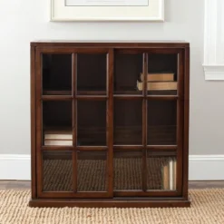 Claros 40.2" Bookcase - Safavieh Teak