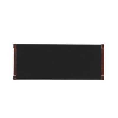 29.5" Sierah Low Bookcase - Linon Black/walnut 6 29.5" Sierah Low Bookcase - Linon Black/walnut - Image 4