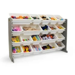 XL Toy Organizer with 20 Bins Inspire Collection Gray/White - Humble Crew -My Book Perch Sales Store unnamed file 40