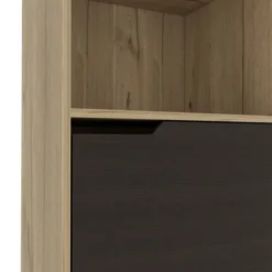 67" Aster 2 Tier Shelf Slim Bookshelf Light Wood - RST Brands -My Book Perch Sales Store unnamed file 4009