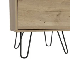 67" Aster 2 Tier Shelf Slim Bookshelf Light Wood - RST Brands -My Book Perch Sales Store unnamed file 4011