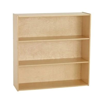 ECR4Kids Birch Streamline 2-Shelf Storage Cabinet with Back 10 ECR4Kids Birch Streamline 2-Shelf Storage Cabinet with Back - Image 8
