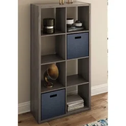 ClosetMaid Bookcase Open Back 8-Cube Storage Organizer, Graphite Gray (2 Pack) -My Book Perch Sales Store unnamed file 4062
