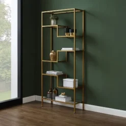 78" Sloane Etagere - Crosley Black