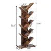 Costway Tree Bookshelf 8-Tier Bookcase Free Standing Book Rack Display Stand -My Book Perch Sales Store unnamed file 410