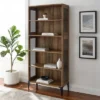 68" Grevaldi Industrial Mesh Side Bookshelf - Saracina Home Rustic Oak -My Book Perch Sales Store unnamed file 4176