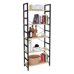 Bestier 5 Tier Adjustable Multifunctional Storage Display Bookcase 26 Inch -My Book Perch Sales Store unnamed file 423
