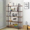 Costway 5-Tier Bookshelf Industrial Bookcase Open Storage Shelf Display Rack -My Book Perch Sales Store unnamed file 425