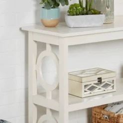 32.25" 3 Shelf Bookcase - Decor Therapy Cream -My Book Perch Sales Store unnamed file 4307