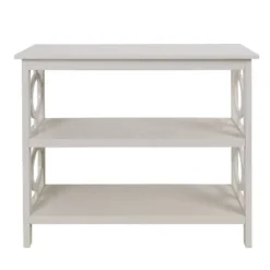 32.25" 3 Shelf Bookcase - Decor Therapy Cream -My Book Perch Sales Store unnamed file 4311