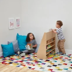 ECR4Kids Birch Streamline Book Display Stand, Kids Wooden Book Rack, Forward Facing Bookshelf -My Book Perch Sales Store unnamed file 444