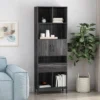 Fraser Contemporary Cube Unit Bookcase - Christopher Knight Home Dark Gray -My Book Perch Sales Store unnamed file 4440