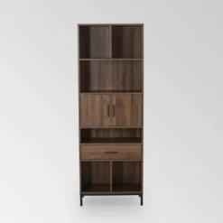 Fraser Contemporary Cube Unit Bookcase - Christopher Knight Home Dark Gray -My Book Perch Sales Store unnamed file 4446