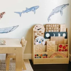 ECR4Kids Birch Streamline Book Display Stand, Kids Wooden Book Rack, Forward Facing Bookshelf -My Book Perch Sales Store unnamed file 445