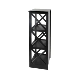 Contemporary 3 Tier Wooden Shelf - Olivia & May Black -My Book Perch Sales Store unnamed file 4461