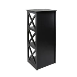 Contemporary 3 Tier Wooden Shelf - Olivia & May Black -My Book Perch Sales Store unnamed file 4468