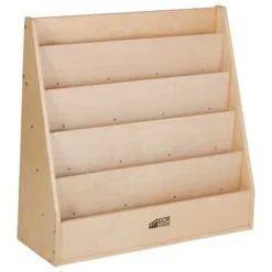 ECR4Kids Birch Streamline Book Display Stand, Kids Wooden Book Rack, Forward Facing Bookshelf -My Book Perch Sales Store unnamed file 447