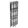 45" 4 Tier Folding Metal Shelf Black - Breighton Home -My Book Perch Sales Store unnamed file 4481