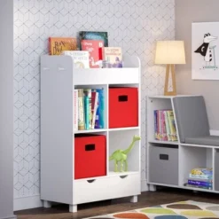RiverRidge Home Kids' Book Nook Cubby Storage Cabinet with Bookrack - RiverRidge -My Book Perch Sales Store unnamed file 4500