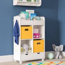 RiverRidge Home Kids' Book Nook Cubby Storage Cabinet with Bookrack - RiverRidge -My Book Perch Sales Store unnamed file 4502