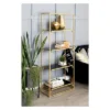 63" Metal and Glass 4 Tiered Book Shelf Gold - Olivia & May -My Book Perch Sales Store unnamed file 4514