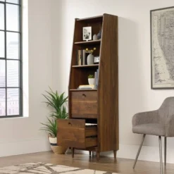 70" Harvey Park Narrow Bookshelf Walnut - Sauder -My Book Perch Sales Store unnamed file 4526