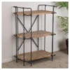 Yorktown 40.5" 3-Shelf Industrial Bookcase Brown - Christopher Knight Home -My Book Perch Sales Store unnamed file 4554